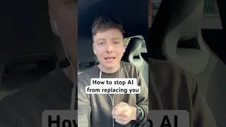 Thumbnail: How to get ahead in this AI world for anyone under 30. Please understand what is happening.