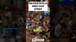 Thumbnail: Oblique Seville wins 100m sprint