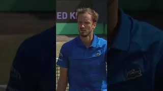Thumbnail: Highlights: Top seed Medvedev beaten by Opelka in Libema Open quarters #shorts #tennis
