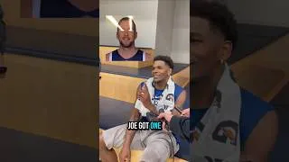 Thumbnail: "Who locked you the F*** up today?” Joe Ingles CALLS OUT Anthony Edwards During Press Conference 🤣