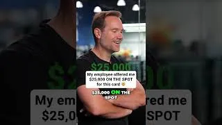 Thumbnail: My EMPLOYEE Offered Me $25,000 ON THE SPOT 💰😮