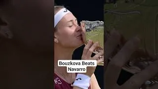 Thumbnail: Navarro edged by Bouzkova in Nottingham final | WTA 2026 #sportscentre #tennis #trending