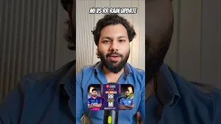 Thumbnail: MI VS RR RAIN UPDATE #ipl