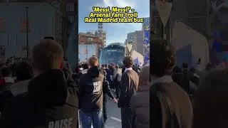 Thumbnail: Messi, Messi!  Arsenal fans troll Real Madrid players as team bu shot