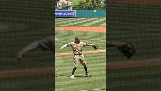 Thumbnail: Manny Machado playing catch before the game