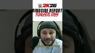 Thumbnail: Is the Ringside Pass in WWE 2K26 predatory? #wwe2k26