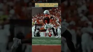 Thumbnail: 53 Yards for 53 Days Until Kickoff 🏈🔥 | NFL Cannon