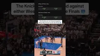 Thumbnail: The Knicks would be underdogs to either WCF winner 🫣 #nyknicks #spurs #okcthunder #nba #nbaplayoffs