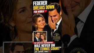 Thumbnail: Roger Federer Breaks Down in Tears During Emotional Tribute to Mirka