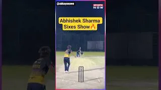 Thumbnail: Abhishek Sharma Six Hitting Practice Video 🔥 #shorts #ytshorts #shortvideo #abhisheksharma