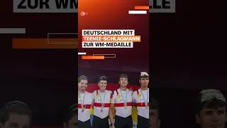Thumbnail: Das deutsche Boot schafft den Coup 💪🥈 | ZDFsportstudio | #shorts