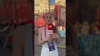 Thumbnail: 🇪🇸🎉 Spain World Cup parade experience with Lucrezia Galli. 📹