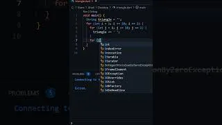 Thumbnail: Dazzling Triangle Printing with Stars in Dart #DartProgramming #PrintTriangleStarsDart #DartTips