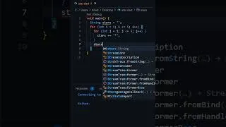 Thumbnail: Star Printing in Dart: Illuminate Your Code with This Quick Tutorial! #StarPrinting #DartProgramming