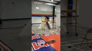 Thumbnail: Finishing the World Record 3D Domino Pyramid