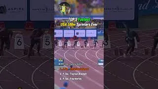 Thumbnail: Top 5 Fastest American 100m Sprinters Ever!