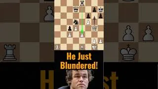 Thumbnail: BREAKING: Magnus Misses INSANE Tactic & Loses Round 1 of Norway Chess!