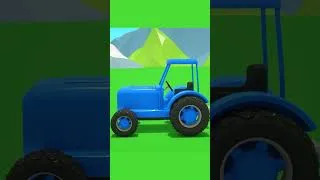 Thumbnail: Construction tractor #shorts  Baby Nursery Rhymes & Kids Songs