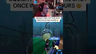 Thumbnail: SQUISHY ONLY HIT THIS SHOT ONCE IN 23,000 HOURS 🤯 #squishymuffinz #rocketleague #rl