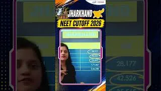 Thumbnail: Jharkhand NEET 2026 Expected Cutoff: Safe Rank Category-Wise | NEET 2026 #neetcutoff #shorts