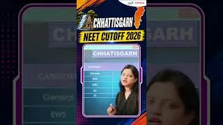 Thumbnail: Chhattisgarh NEET 2026 Expected Cutoff & AIR Analysis 🔥 #NEET2026 #shorts