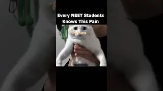 Thumbnail: The Untold Pain of Every NEET Student 😂🐱 #neet #memes #comedy #funny #shorts