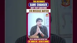 Thumbnail: CO Missile Batch | The Ultimate Game Changer | NEET 2027 Longterm #SrichaitanyaGosala #BestLongterm