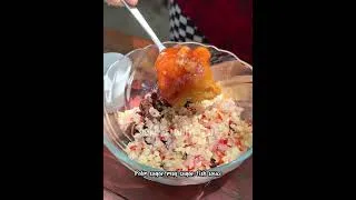 Thumbnail: Fresh shrimp fry salad  #cooking #countrycooking#shorts #food