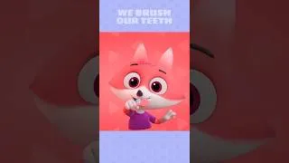 Thumbnail: Brushing Teeth with Beadies 😁🦷  #kidscartoon #animation #beadies