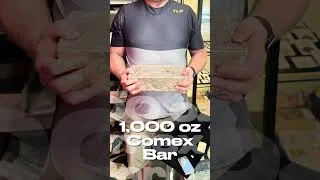 Thumbnail: 1 kilo vs 1000 oz silver comex bar