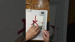 Thumbnail: Stampin Up//A Stitched Season DSP//Merriest Tags//Sneak Peek//Christmas//Online Exclusives//#Shorts