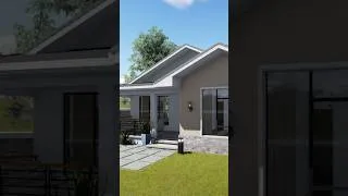 Thumbnail: Simple and Cozy 3 Bedroom House Design with floor plan