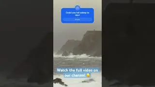 Thumbnail: Ocean Thunderstorm Sounds for Sleep #rain #waves #beach