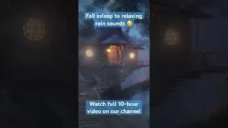 Thumbnail: Rainy Night Treehouse #livewallpaper | Relaxing #rainsounds for #sleep  😴