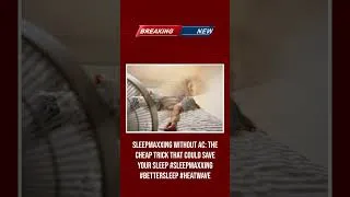 Thumbnail: Sleepmaxxing Without AC: The Cheap Trick That Could Save Your Sleep #Sleepmaxxing #BetterSleep #Heat
