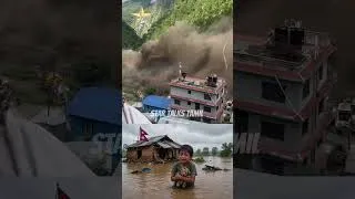 Thumbnail: 😱 Nepal - ல என்ன நடந்தது ? 🥺 | Nepal Flood | Bhotekoshi River | Nepal Disaster #shorts