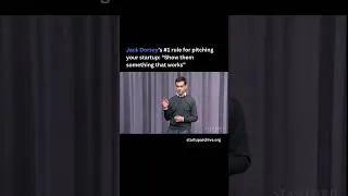 Thumbnail: Jack Dorsey’s #1 rule for pitching your startup: “Show them something that works”