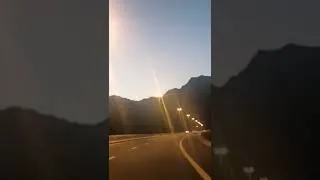 Thumbnail: Beautiful Khorfakkan Sunset Mountain drive #shorts