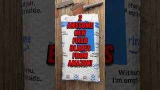 Thumbnail: WOW These Fixed Blades Were a Surprise! #fixedblade #shorts
