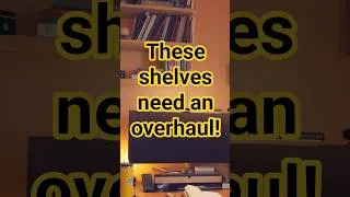Thumbnail: What you put on your shelves matters  - My Analog Shelves #booktok #books #lifestyle