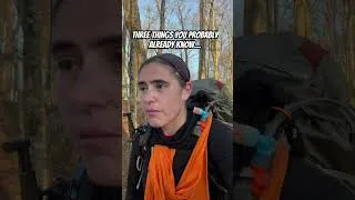 Thumbnail: Appalachian Trail. 3 things you probably already know #hiking #appalachiantrail #adventure