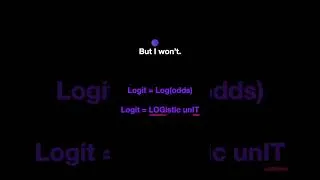 Thumbnail: What is a Logit?