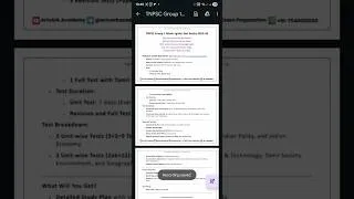 Thumbnail: TNPSC Group 1 Mains Test Batch 2026 📚 #group1mains