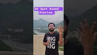 Thumbnail: 🔥 DU BTech Mid Entry 2026 & Spot Round 2 Latest Update! #shorts #DU #stbg