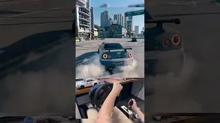 Thumbnail: Drifting In The Crew Motorfest 💨  #steeringwheel #drifting #thecrewmotorfest #thrustmaster #shorts