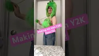 Thumbnail: Making my own Y2K Rave fit for lost lands! This took me like 4 days 😭