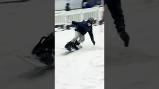 Thumbnail: We tried Snowboarding and Loved it!🏂 Educational Shorts for Kids