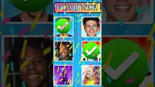Thumbnail: GUESS WHO SINGS BETTER? FACE RUG , BRAINROT, SALISH MATTER #shorts #short #shortsfeed #quiz