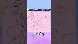 Thumbnail: ✨Redesigning Princess Celestia✨ #mlp #mlpredesign