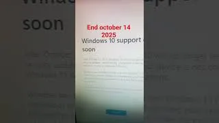 Thumbnail: noooo windows 10 is soon